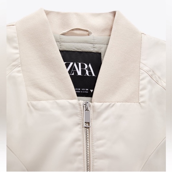 NWT ZARA SATIN CROPPED VEST - Picture 3 of 4